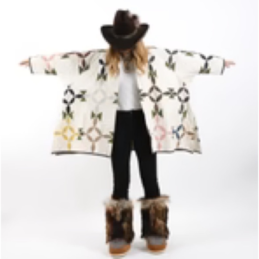 Patchwork Quilted Women's Jacket - Picture 5 of 6